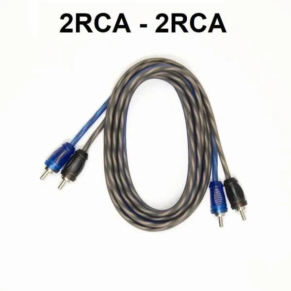 Межблочный кабель 3м /Бескислородная медь / Тюльпаны 3метр / 2RCA