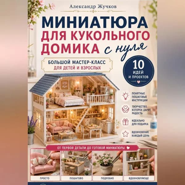 Миниатюра для кукольного домика с нуля. Большой мастер-класс для детей и взрослых | Жучков Александр | Электронная аудиокнига