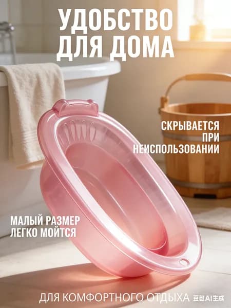 Сидячая ванночка на унитаз