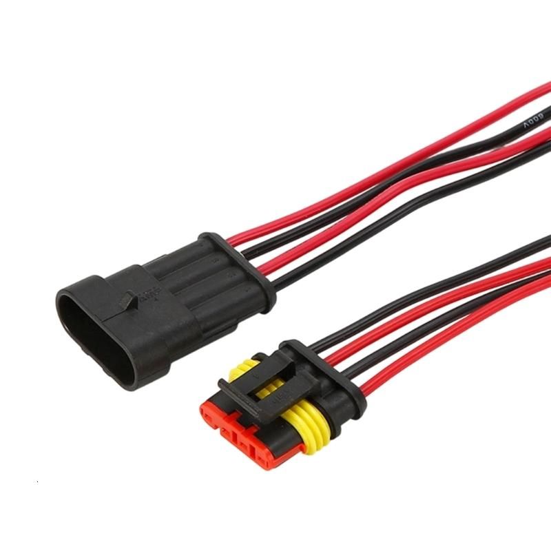Водонепроницаемый автомобильный разъём 18 AWG, - 4 отверстия