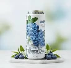 Холодный чай Arizona White Tea Blueberry (белый чай с черникой), 650 мл. х. 4 шт., США