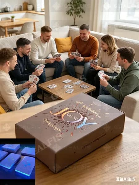 Пластиковые неоновые игральные карты для вечеринок, 2 колоды покера с премиальным ультрафиолетовым свечением, яркие и качественные-2026