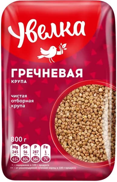 Гречка Увелка Экстра 800г