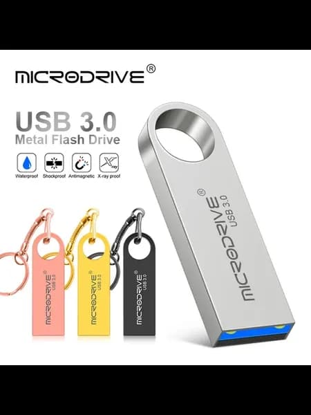MicroDrive MZ016G0616 металлическая флешка USB 3.0 16 ГБ 64