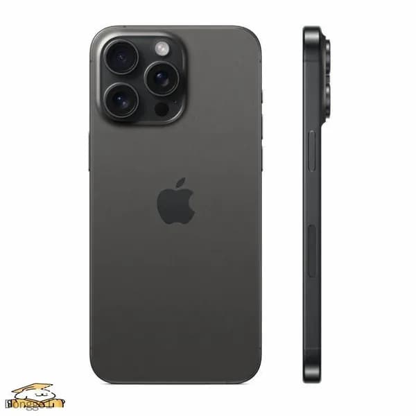 Муляж iPhone 15 Pro Black Titanium / Макет-копия смартфона Айфон 15 Про черный титан / Образец для витрины iPhone 15 Pro черный титан