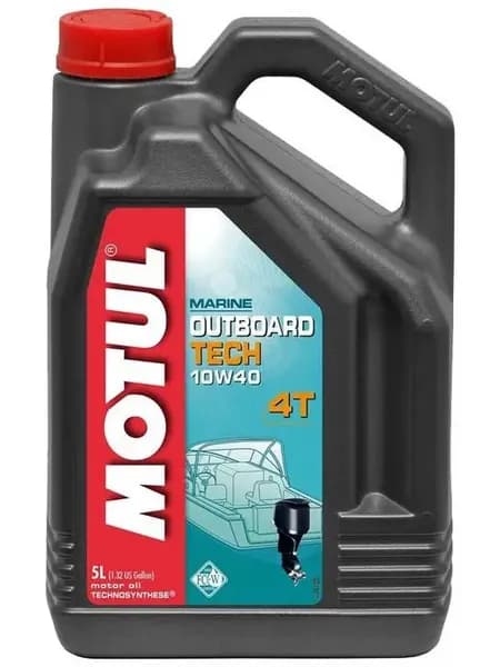 Масло моторное OUTBOARD TECH 4T 10W-40 5л. 106354