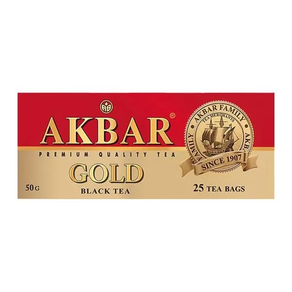 Чай черный Akbar Gold 25пак