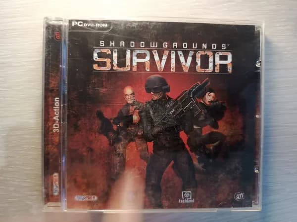 Диск с винтажной игрой для слабого ПК Survivor: Shadow grounds