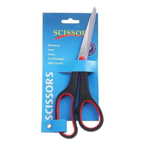Ножницы Scissors 195мм, черно-красные (782)