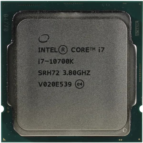 Процессор Socket LGA 1200 Intel Core i7 10700K мощный 8-ядерный процессор с разумным тепловыделением