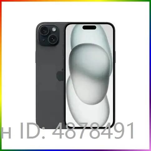 Муляж iPhone 15 Black Titanium / Макет-копия смартфона Айфон 15 чёрный титан / Образец для витрины iPhone 15 чёрный титан