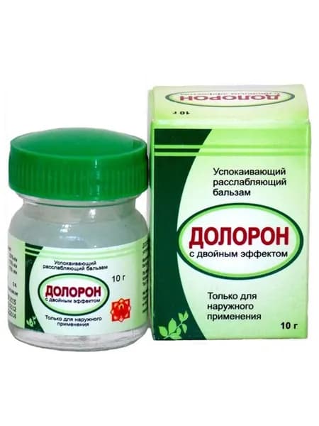 Долорон бальзам расслабляющий от мышечной и суставной боли, 10гр