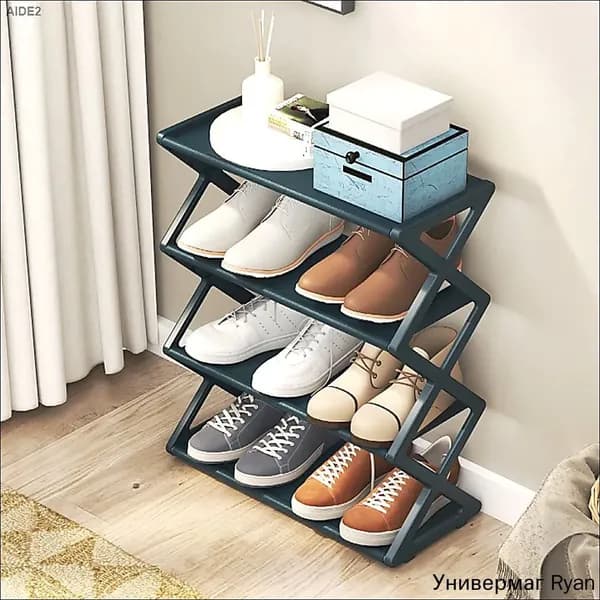 Обувница, Нержавеющая сталь, Пластик, 42х18.5х49.5 см