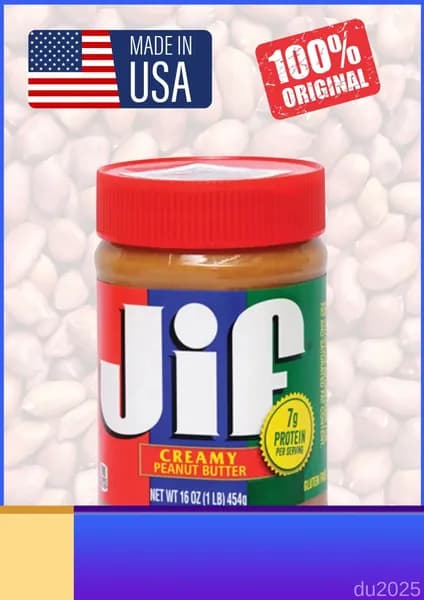 Jif Creamy Мягкое арахисовое масло 454 г