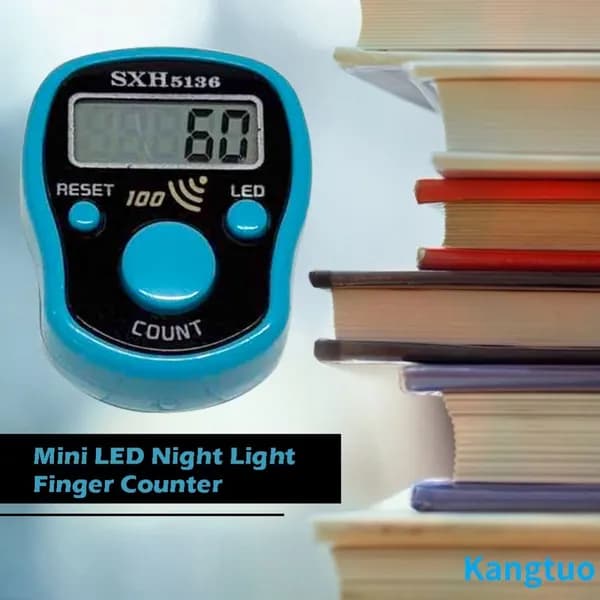 Электронный счётчик для молитвы с LED-подсветкой и звуковым оповещением каждые 100 циклов