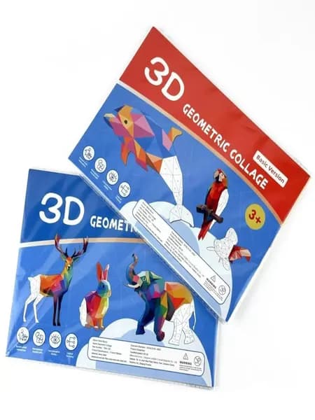 Детский 3D геометрический набор для творчества