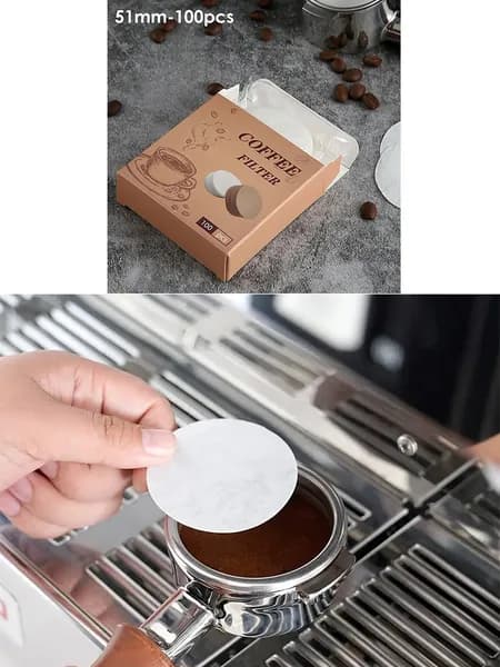 Фильтр для чая и кофе белые, 100 шт
