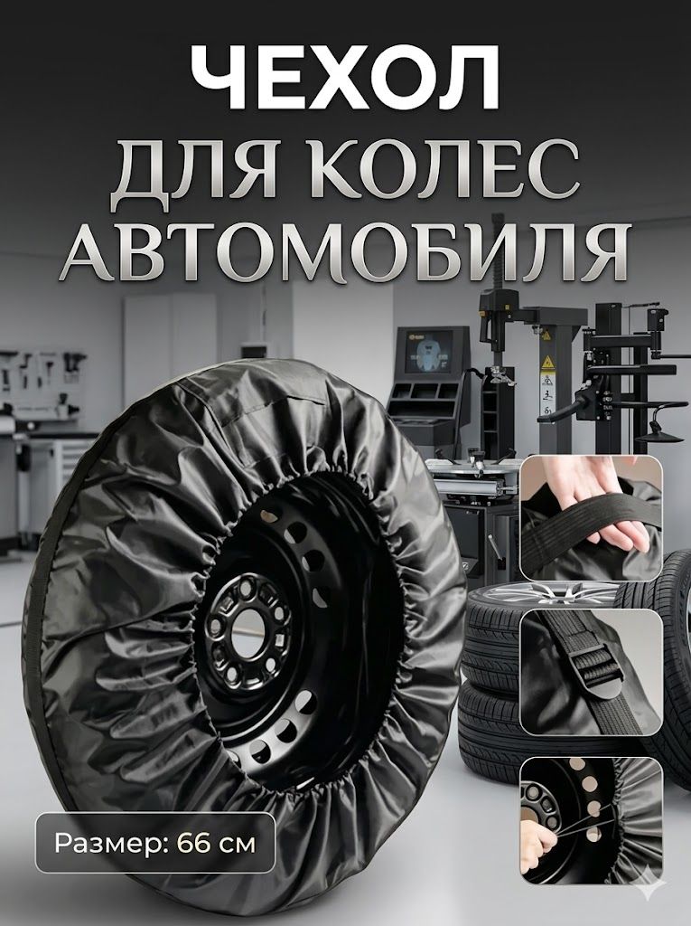 Чехол для хранения колес, диаметр до 16-20"
