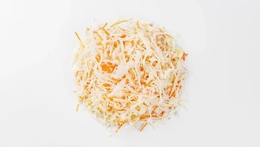 Микс из капусты белокочанной и моркови, нарезка, 250 г