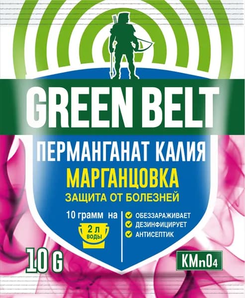 Марганцовкперманган. калия грин бэлт 10 гр.