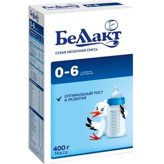Беллакт Молочная смесь 1 (с рождения) 400г. 1шт.
