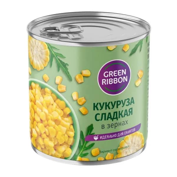 Кукуруза Green Ribbon 340г