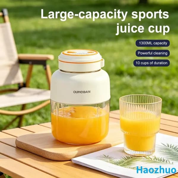 Соковыжималка электрическая центробежная white 1300ML, белый