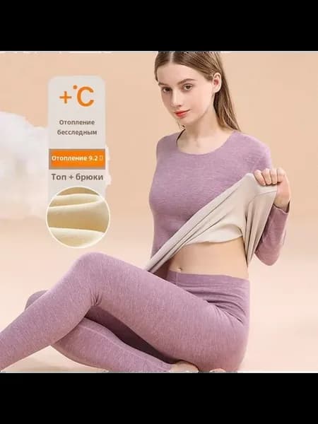 Комплект термобелья мужской и женский, 3XL, дакрон
