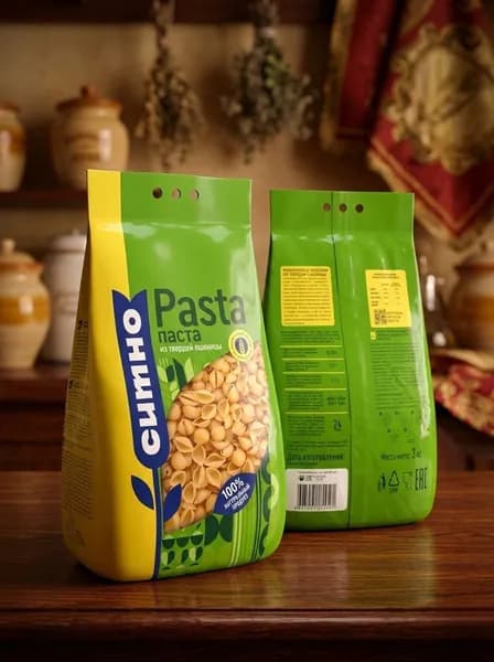 Макароны СИТНО группы А, Ракушки 3 кг
