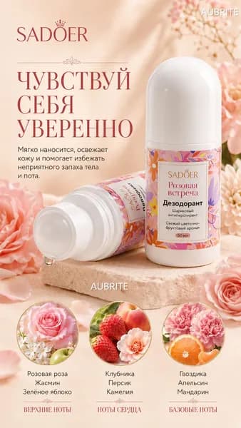 AUBRITE Дезодорант 50 мл