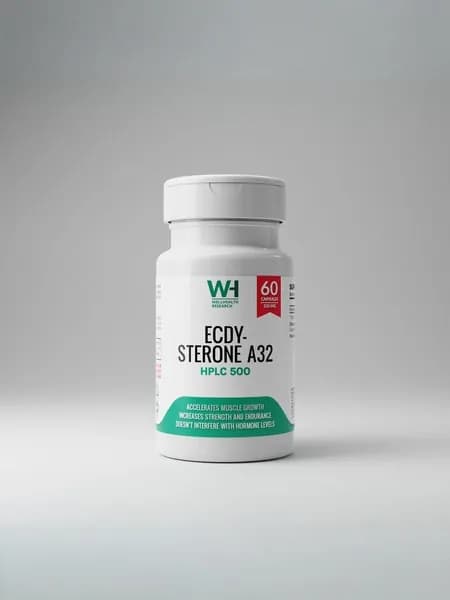 Well-Health Research Ecdysterone A32 Экдистерон 60капсул 500мг порция