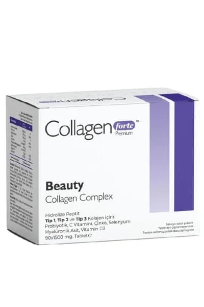 Collagen Forte коллаген и пробиотик 1500 мг 90 таблеток
