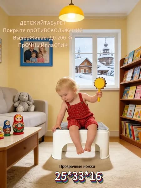 Детский стул,33х25х16см
