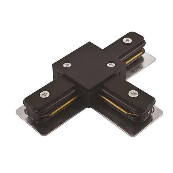 Коннектор T-образный PTR CT-BL накладной/подвесной шинопровод черн. Pro JazzWay 5010857 1шт