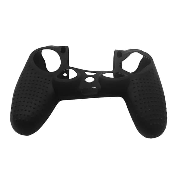 Силиконовый чехол для геймпада PlayStation 4, PS4 Pro и PS4 Slim, чёрный