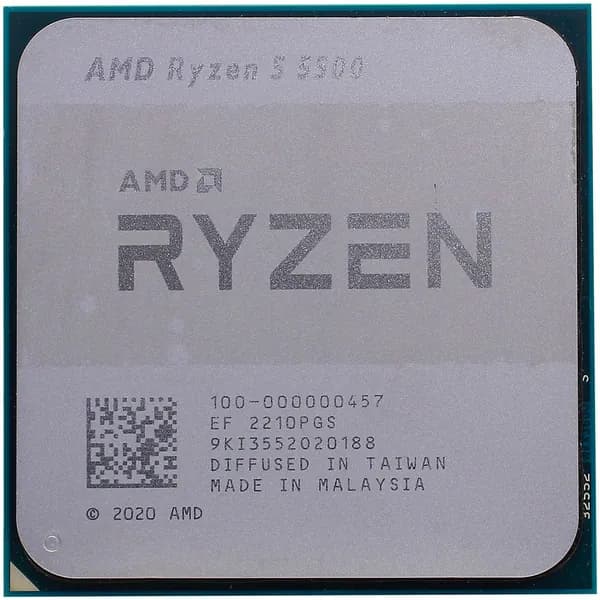 Процессор RYZEN X6 R5-5500 SAM4 65W 3600 100-000000457 AMD