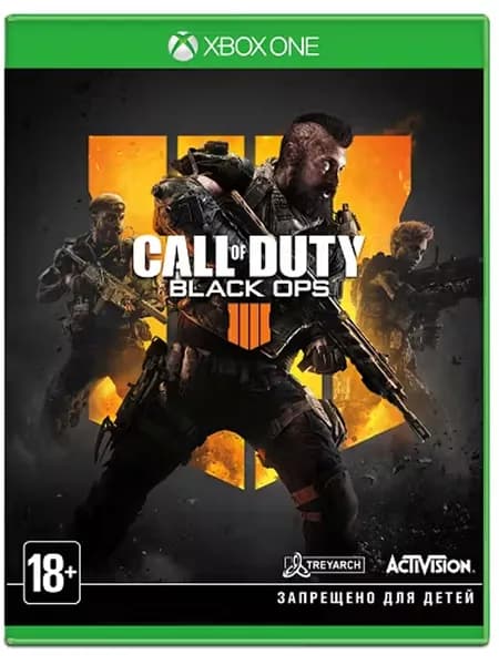 Call of Duty Black Ops 4 Сетевая Полностью на русском Видеоигра на диске Xbox One / Series. Товар уцененный