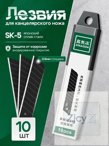 Лезвия для канцелярского ножа