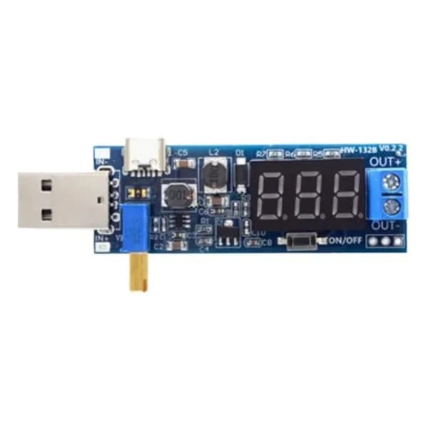 Повышающий преобразователь USB, повышающий/понижающий модуль питания постоянного тока от 3.5 В до 12 В