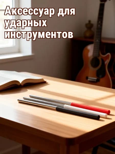 Набор из 3 практичных треугольных ударных стержней из цинкового сплава для декора