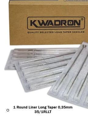 Игла татуажная "KWADRON 0.35mm 1RLLT" (5 шт.)