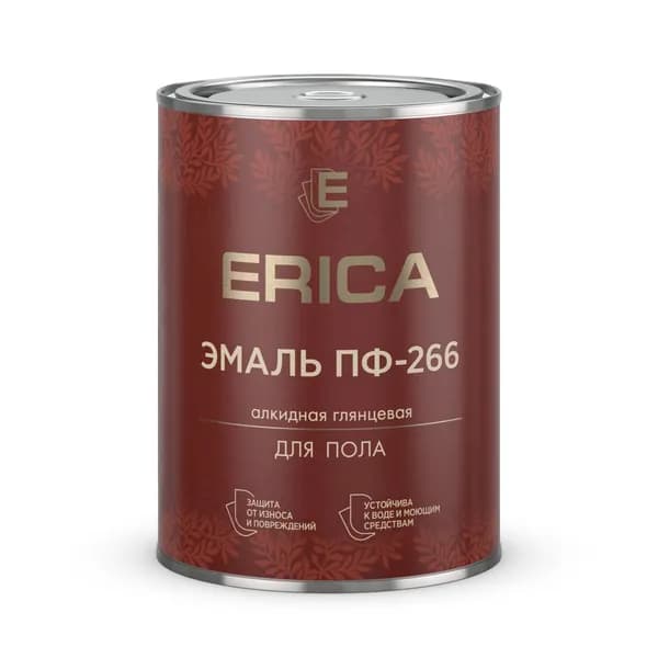 Эмаль ПФ-266 Erica золотисто-коричневая 0,8 кг