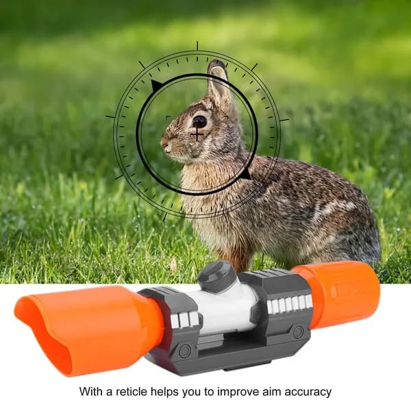 Оптический прицел для игрушечного пистолета Nerf с крестообразной сеткой