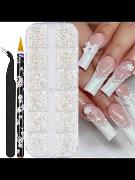 MAFANAILS Мини-икра для ногтей, PH195-S6, 12 сеток