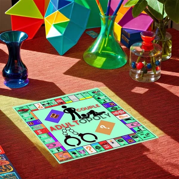 Настольная игра для пар и взрослых Opoly для пар : идеи для свиданий и вечеров