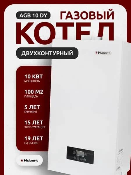Котел газовый настенный двухконтурный AGB 10 DY