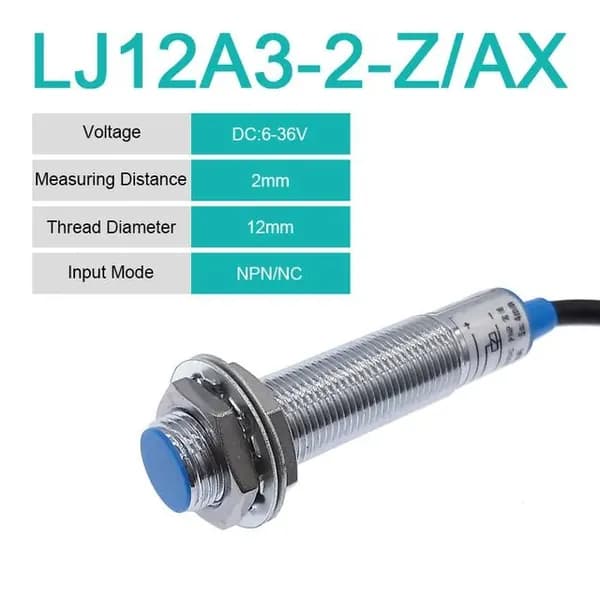 LJ12A3-2-Z/AX - Датчик индуктивный NPN, NC