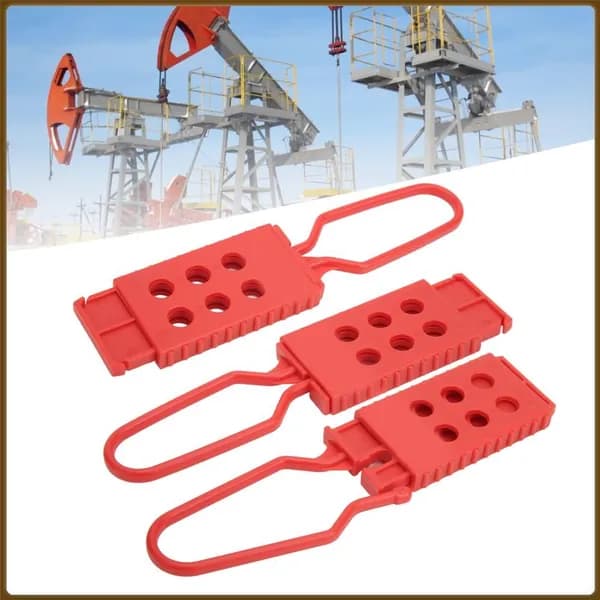 Red Lock Hasp, стойкий и доступный, для промышленной изоляции и безопасности в угольных шахтах