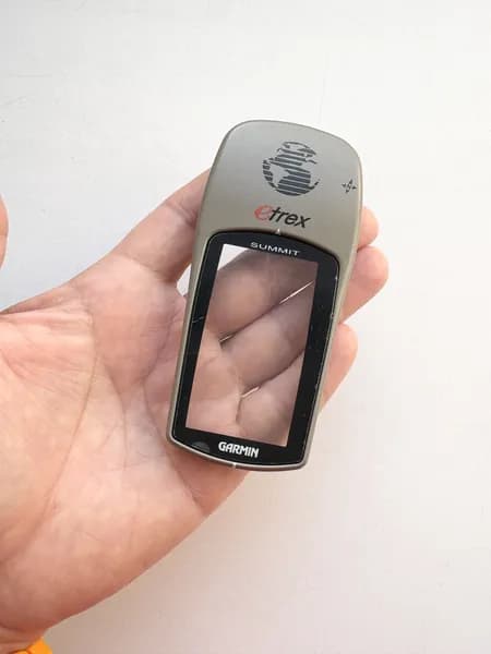 Лицевая часть корпуса GPS навигатора Garmin Etrex Summit (со стеклом)