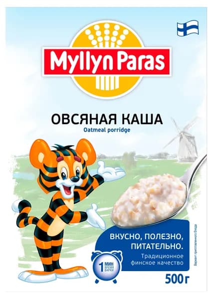 Каша овсяная Myllyn Paras, 500 г